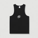 Mens Casual Metal Letter Premium Sleeveless Vest