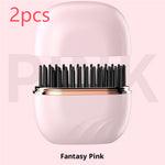 Mini Hair Straightening Comb Wireless Charging Portable Multifunctional Hair Care Not Hurt Hair Styling Comb Hair Straightener