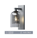 Nordic Wall Lamp Designer Villa Living Room Hotel Aisle Staircase Balcony Bedside Creative Glass Lamps