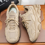 2026 New Summer Men's Trendy Dad Shoes, Breathable Mesh Thick Sole Casual Sports Sneakers For Students