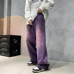 Retro Straight Loose Jeans For Men