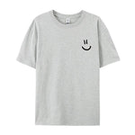 Mens Casual Loose-fit Short-sleeve Top