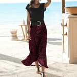 Mid-length Womens Skirt With An Elastic Waist