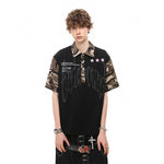 Trendy Camouflage Patchwork Short-Sleeve T-Shirt For Men