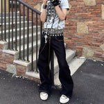 Straight-leg Slightly Flared Jeans For Men