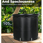 105 Gallons Ice Bath Cold Plunge Tub With Cover For Indoor Outdoor For Recovery, Cold Water Therapy, Athletes