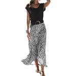 Mid-length Womens Skirt With An Elastic Waist
