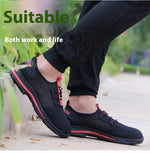Anti Smashing And Puncture Labor Protection Shoes Are Breathable