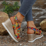 Plus-size Summer Peep-toe Sandals For Women