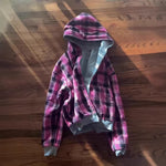 American-style Trendy Vintage Letter-embroidered Patchwork Reversible Loose-fit Hooded Jacket Hoodie