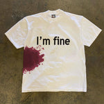 Printed Retro Loose-Fit Short-Sleeve T-Shirt For Men