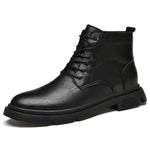 Martin Boots Men's Autumn Elevator Shoes 10cm Breathable