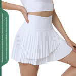 Running And Fitness Pleated Yoga Skirt Sun Protection