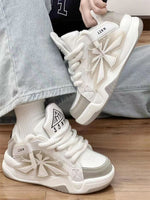 Niche Bread Korean Style Thick Bottom Heightened Daddy Shoes