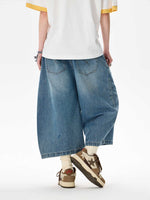 Wide-leg Capri Jeans Summer American Style