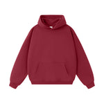 American-style Vintage Hooded Pullover Sweatshirt For Men