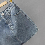 Summer Slimming Versatile Denim Skirt For Women