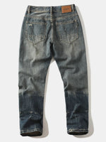 B2 - Non-elastic Small Straight-leg Pants