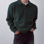Turtleneck Knit Top For Layering With A Thick Outer Coat