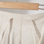 Retro Linen One-piece Skirt For Women