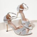 European And American-style Womens High-heeled Sandals For Latin Dance