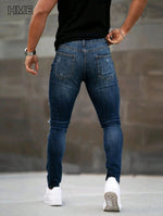 Shanxi Stretchy Slim Straight Pants