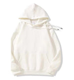 Loose-fitting Versatile Drawstring Casual Hooded Sweatshirt For Fall And Winter