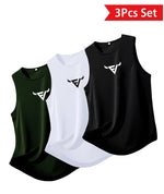 Mens Quick-Drying Sleeveless Basketball Top With American-Style Print