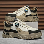 Outdoor Breathable Low-top Abrasion-resistant Work Shoes With Rotating Buckles