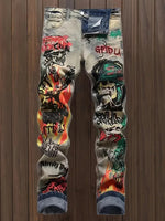 Shanxi Stretchy Slim Straight Pants