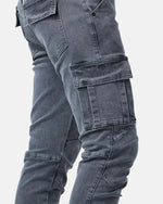Shanxi Stretchy Slim Straight Pants