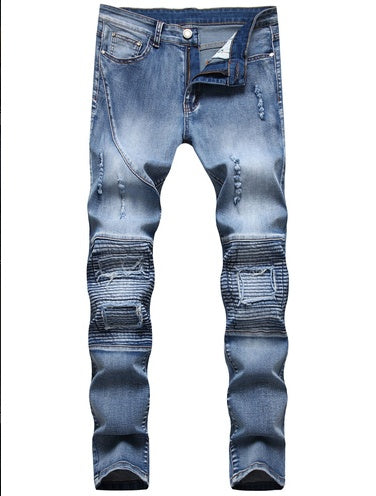 Shanxi Stretchy Slim Straight Pants