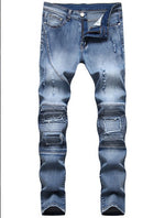 Shanxi Stretchy Slim Straight Pants