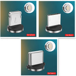 Magnetic data cable