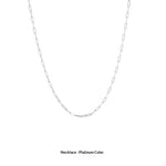 S925 Silver Necklace Internet-celebrity StyleMinimalist Gold ChainLight LuxuryNicheHigh-end