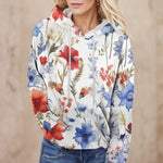 Women's 3D Digital Print Casual Sweatshirt
