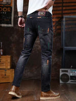 B2 - Non-elastic Small Straight-leg Pants