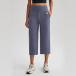 New Comfortable Loose-fit Yoga Capri Pants For Women