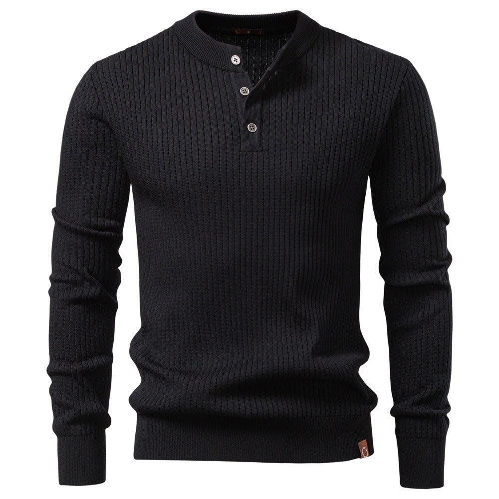 Wool-collar Henry Autumn Casual Men's