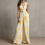 Womens New Fashion Waist-Cinching Jumpsuit