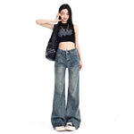 Slimming Height-enhancing Womens Floor-length Pants Spring Stretchy