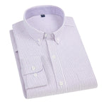Mens Casual Long-sleeve All-cotton Shirt Jacket