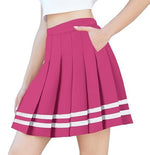 Digital-print Womens Midi Skirt
