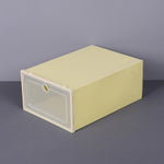 Flip Thickened Transparent Plastic Shoe Box