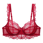 Transparent Lace Bra Ultra-thin Plus Size Bra