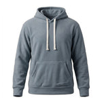 Mens Casual Sporty Loose-fit Hoodie With Pockets