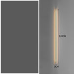 Simple Modern Minimalist Long Strip Living Room Grille Wall Lamp