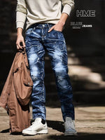 Shanxi Stretchy Slim Straight Pants