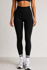 Women's High Waist Full Length Leggings Soft Stretch Slim Fit Basic Pants