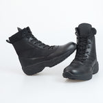 British-style High-top Camouflage Outdoor Shoes, Wear-resistant And Non-slip Hiking Boots